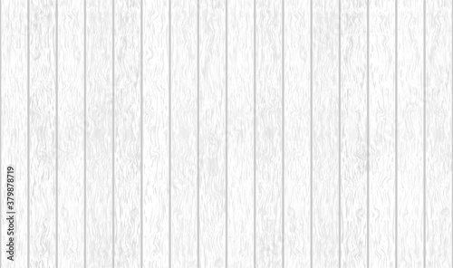 White wood vector background. Minimal light gray wooden texture for flat lay, banners, rpesentations