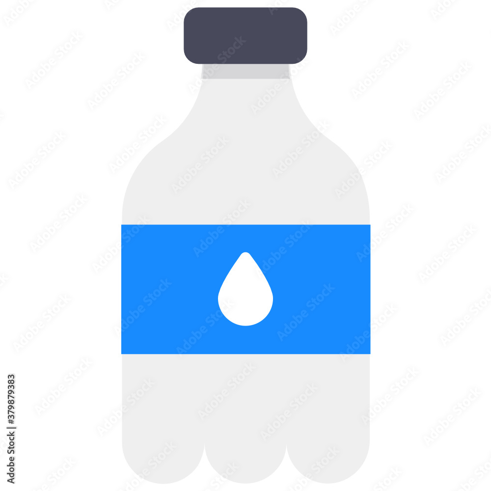 Water bottle icon design, flat sports bottle concept
Water bottle icon design, flat sports bottle concept