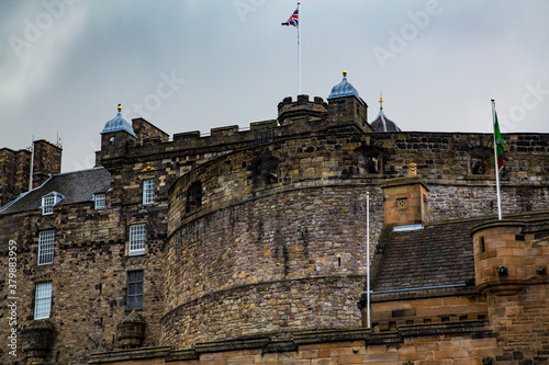 Muros y fortaleza ed castillo de Edimburgo