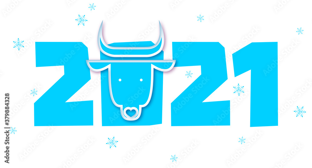 Chinese new year. 2021 New year. Metal ox horoscope sign. 2021 design. New year symbol. 2021 logo design. Chinese horoscope metal ox with 2021. Flat minimalism vector illustration. Ox horoscope sign Chinese new year. 2021 New year. Metal ox horoscope sign. 2021 design. New year symbol. 2021 logo design. Chinese horoscope metal ox with 2021. Flat minimalism vector illustration. Ox horoscope sign