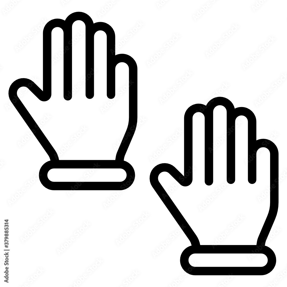An icon design of open hands, editable vector
An icon design of open hands, editable vector