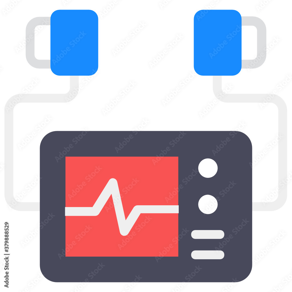 Flat design of cardiogram icon, editable vector
Flat design of cardiogram icon, editable vector