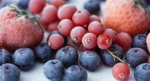 Wallpaper Mural Frozen berries Torontodigital.ca