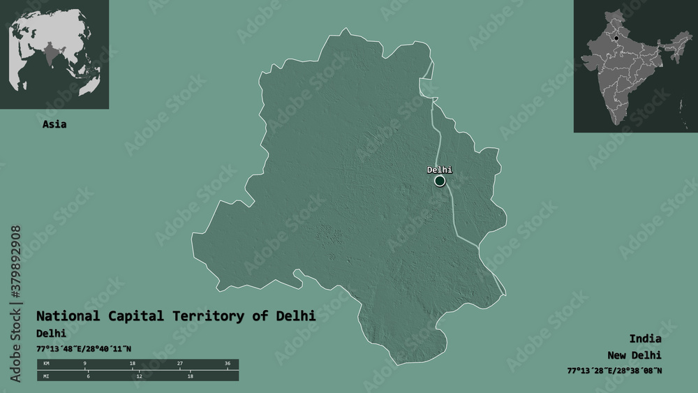 National Capital Territory of Delhi, union territory of India,. Previews. Administrative