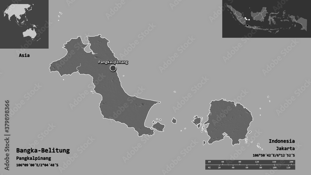 Bangka-Belitung, province of Indonesia,. Previews. Bilevel