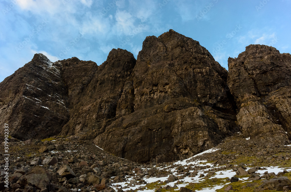 Old Man of Storr on the Isle of Skye in Scotland Old Man of Storr on the Isle of Skye in Scotland