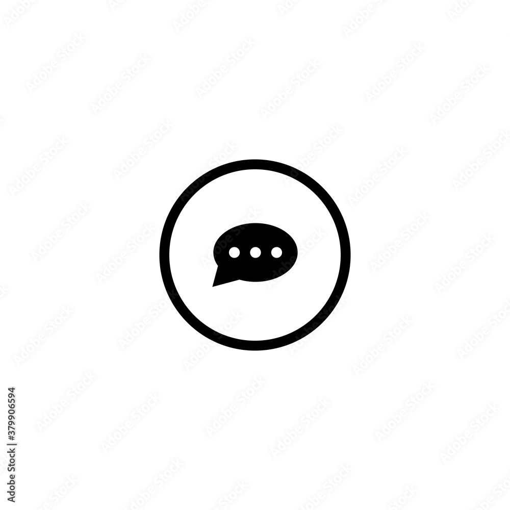 chat icon vector symbol isolated illustrations chat icon vector symbol isolated illustrations