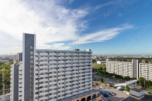 市川市にある団地　千葉県　日本