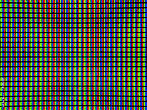 Lcd screen pixel pattern supermacro photo