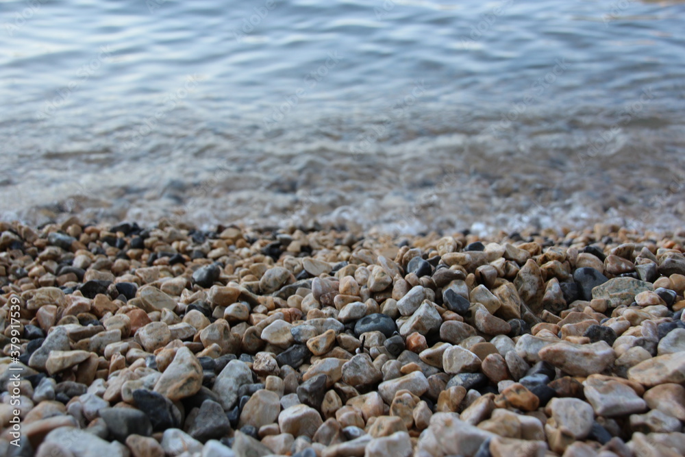 Wasser, Kies Wasser, Kies