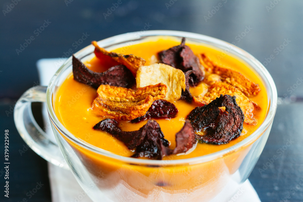 Southwestern Pumpkin Soup