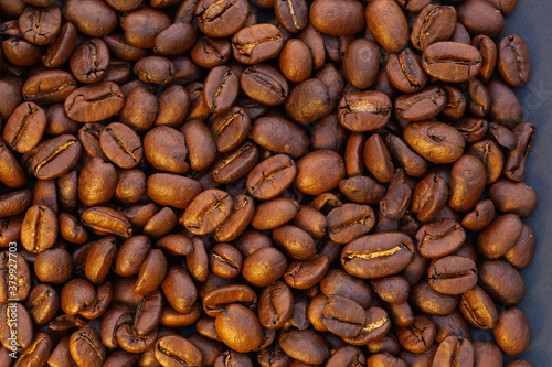 roasted coffee beans can be used as a background