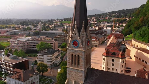 Vaduz is a Liechtenstein capital photo