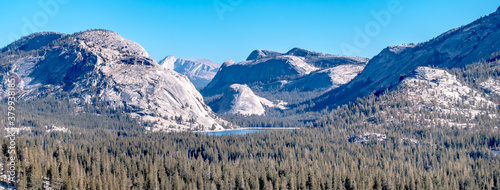 Canvas Print scenery near and around tioga pass in sierra mountains