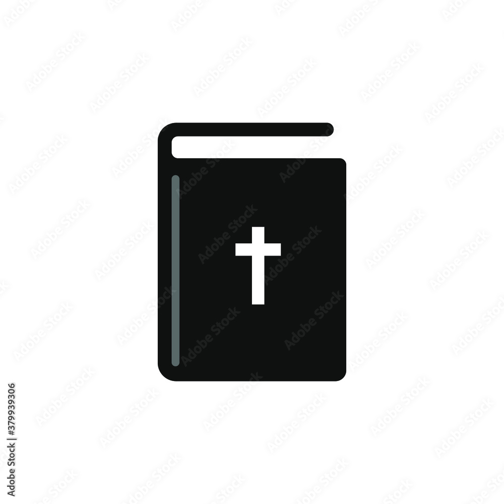 Bible icon isolated on white background Bible icon isolated on white background