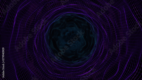 3d rendering abstract background spectral