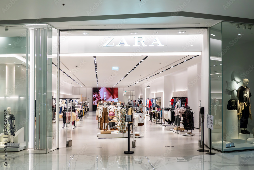 Bangkok, Thailand - Sep 17, 2020: Zara Thailand multinational  clothing-retail company in IconSiam department store at bangkok. Stock  Photo | Adobe Stock