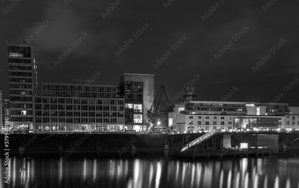 Obraz premium Nightskyline, Skyline by Night