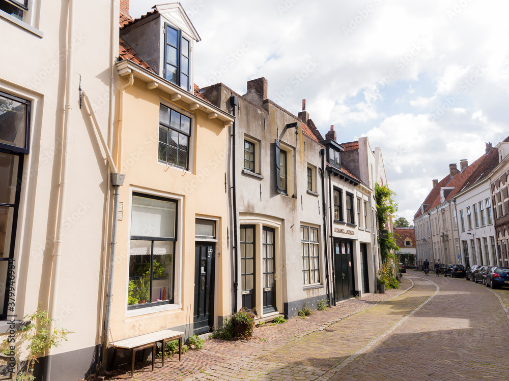 Narrow streets in the city of Zutphen, The Netherlands Narrow streets in the city of Zutphen, The Netherlands