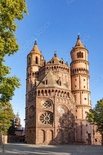 historic cathedral of Worms, Germany