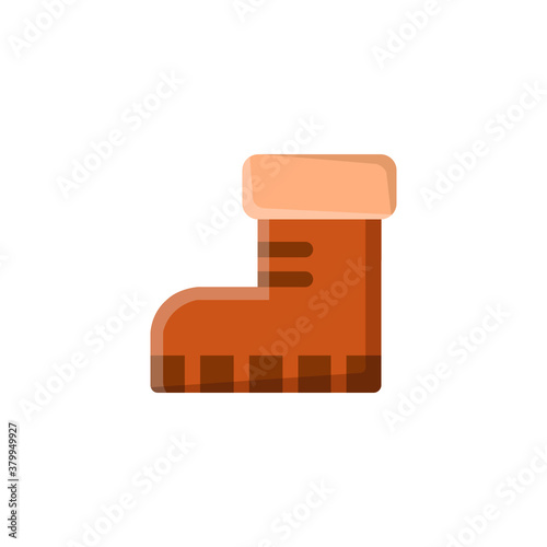 Boot Icon , Autumn Symbol .
