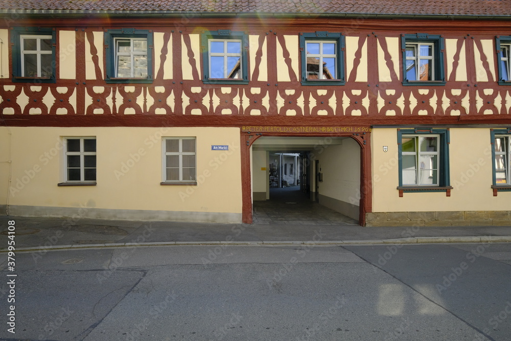 Stadt Weismain mit seiner historischen Altstadt, Landkreis Lichtenfels, Oberfranken, Franken, Bayern, Deutschland