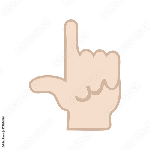 Loser hand gesture