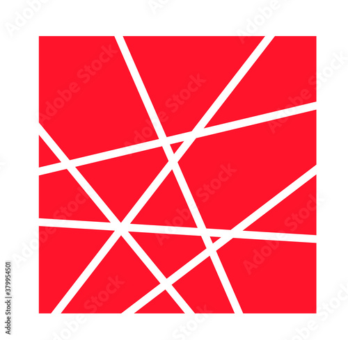 abstract background with red squares