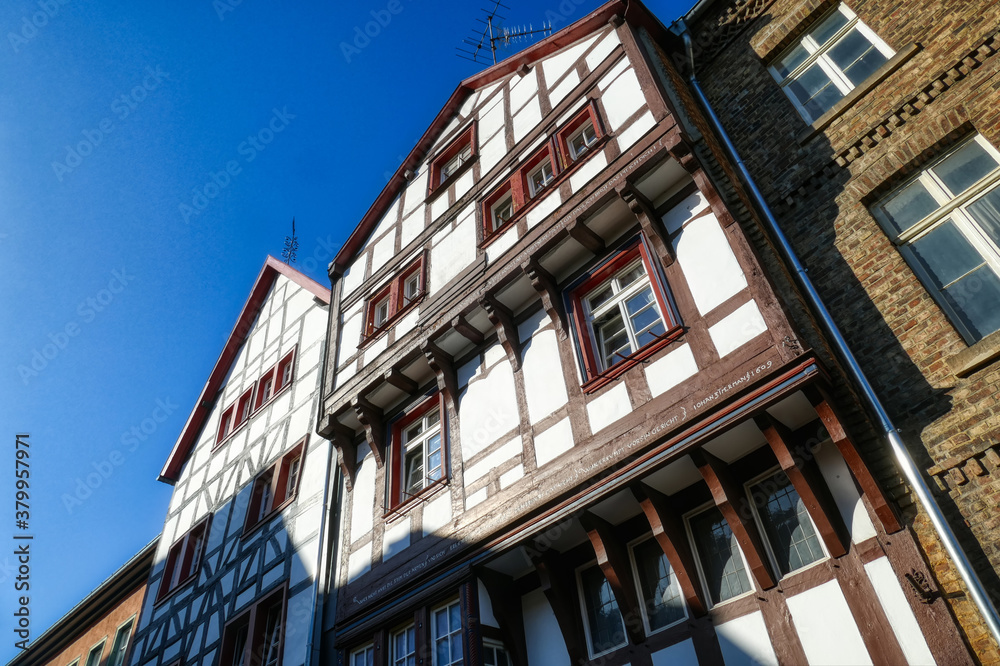 Alte Fachwerkfassade in Bad Münstereifel