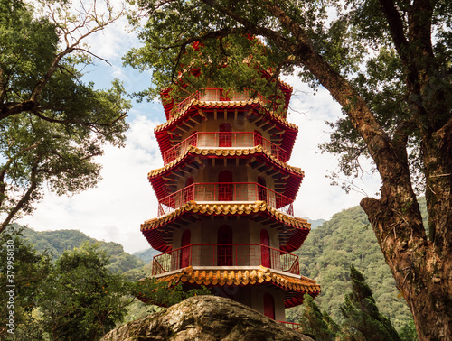 Xiangde Temple in Taroko National Park, Hualien, Taiwan photo