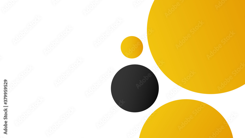 Big circle background abstract geometric shapes. Bright bold geometric yellow elements with a minimal design concept. Creative art for social media, ad, web, banner, cover, related to background. Big circle background abstract geometric shapes. Bright bold geometric yellow elements with a minimal design concept. Creative art for social media, ad, web, banner, cover, related to background.