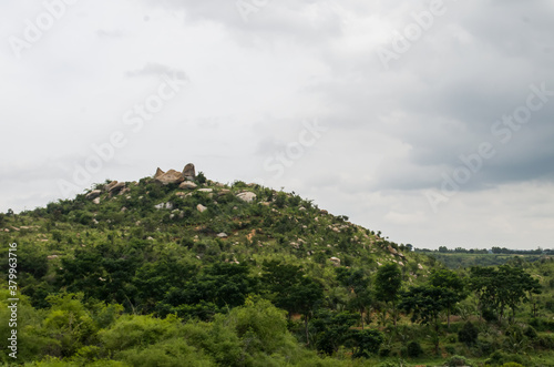  Hill of some stones and natures 