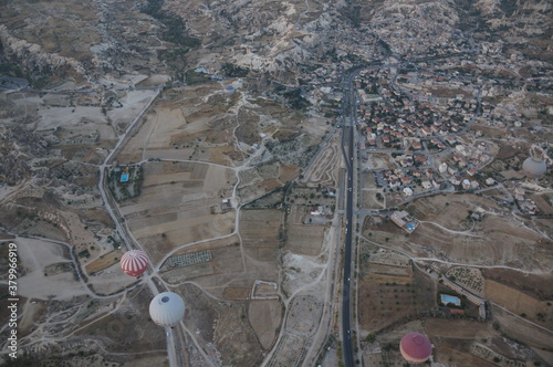 hot air balloon flight in Cappadocia