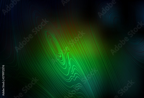 Dark Green, Red vector layout with bent lines.