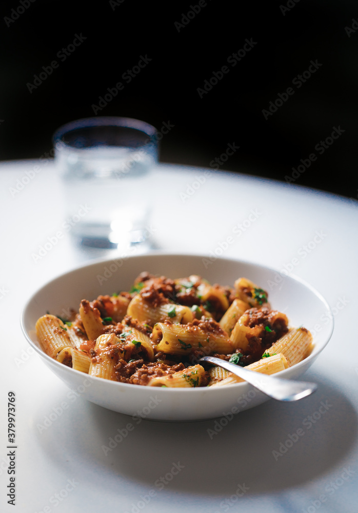 Pasta with Bolognese sauce Pasta with Bolognese sauce