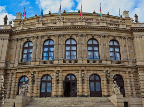 The Rudolfinum is a Building in Prague, Czech Republic. It is Designed in the Neo-Renaissance Style and is situated on Jan Palach Square.