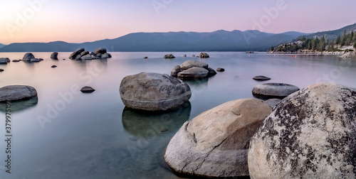 beautiful sierra scenery at lake tahoe california