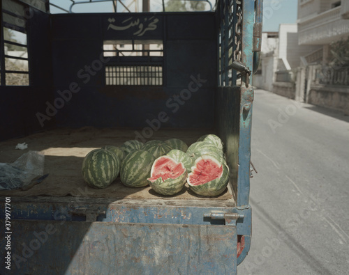 fruit market in lebanon photo