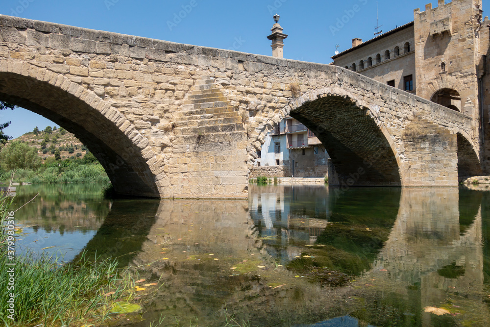 Fototapeta premium Medieval town of Valderrobres, in the province of Teruel, Aragon (Spain)