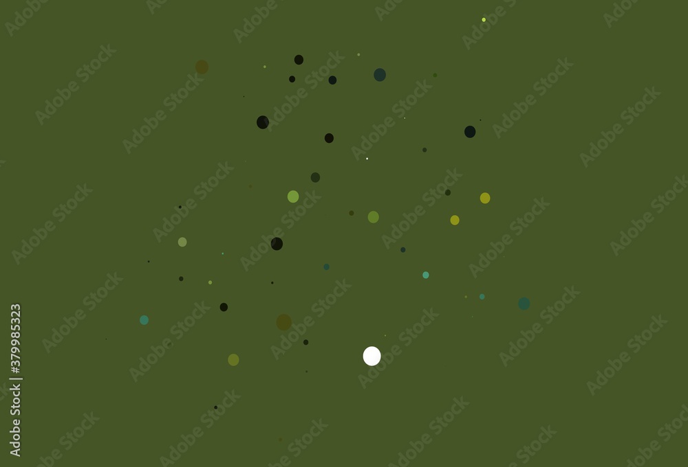 Light Blue, Yellow vector layout with circle shapes. Light Blue, Yellow vector layout with circle shapes.