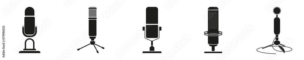 Gaming microphone set. modern microphone set. Microphone set for streaming. Gaming microphone set. modern microphone set. Microphone set for streaming.