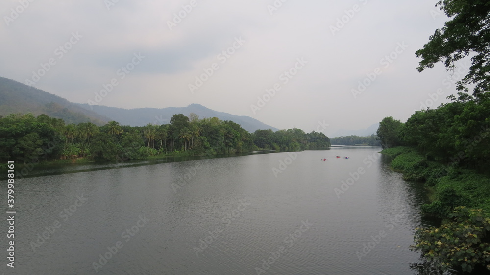 Fototapeta premium morning on the river