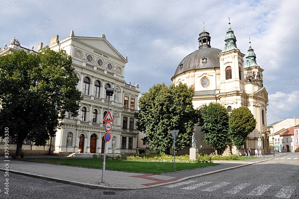 Obraz premium city Kromeriz, Czech republic, Europe
