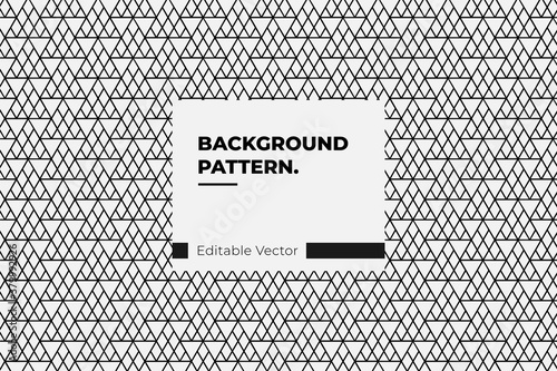 background abstract pattern line triangle black and white for background template