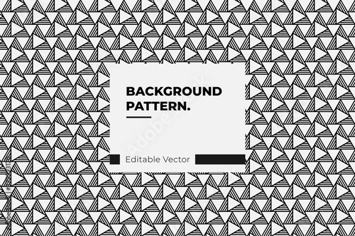 background pattern triangle line monochrome for illustration banner