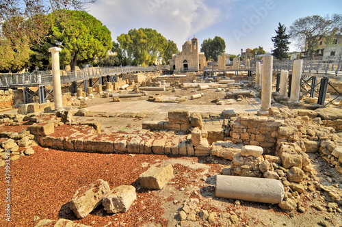 Ayia Kyriaki Chrysopolitissa Church in Paphos photo