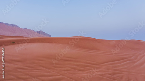 Meliha Desert Sand Dunes and Fossil Rocks 