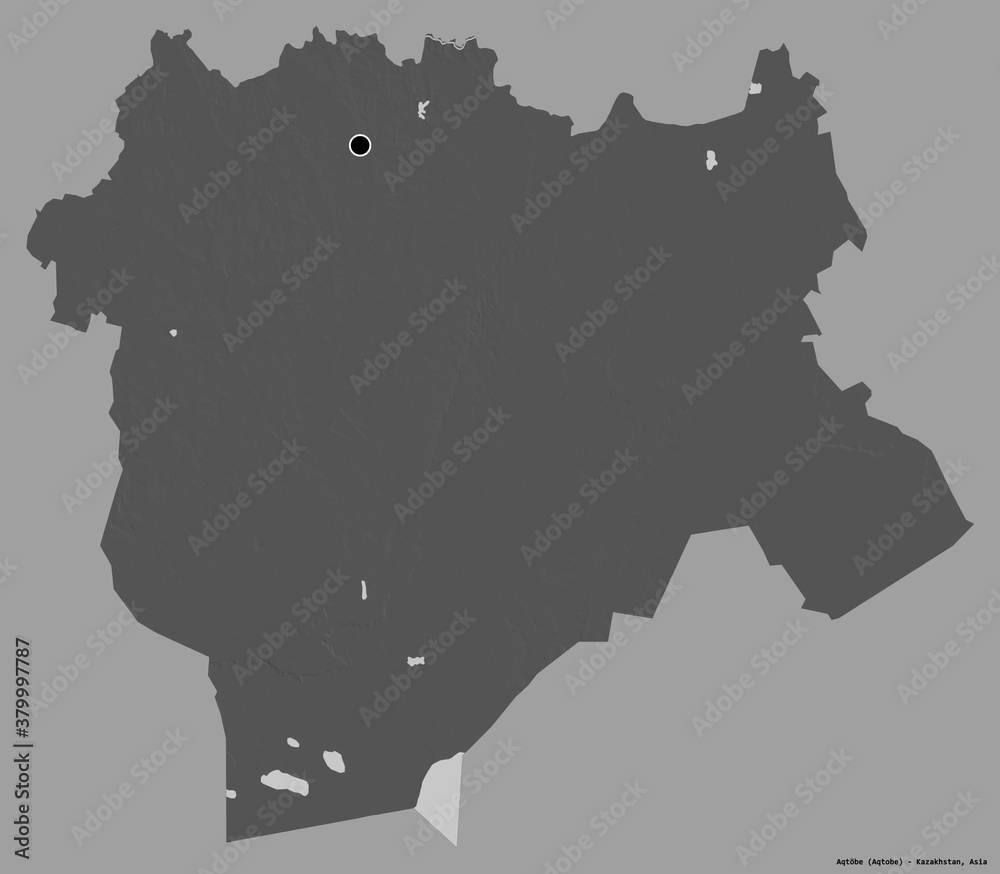 Aqtobe, region of Kazakhstan, on solid. Bilevel Aqtobe, region of Kazakhstan, on solid. Bilevel