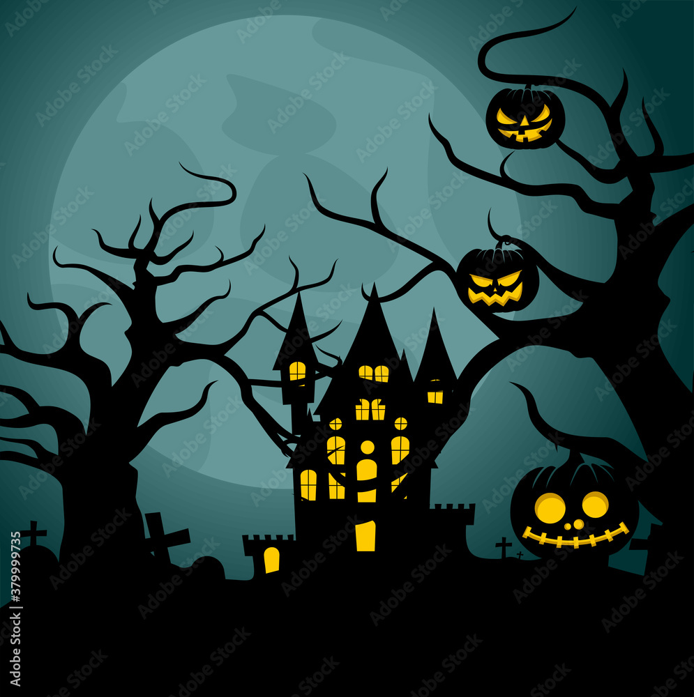 Happy Halloween background