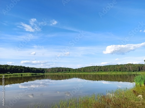 lake and sky